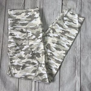 Aerie White Camo Leggings
